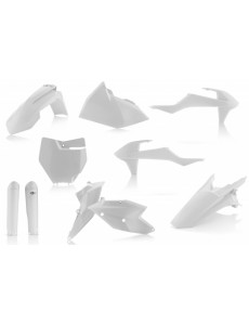 KIT PLÁSTICOS COMPLETO ACERBIS KTM SX / SX-F 2016 - 2018 BRANCO